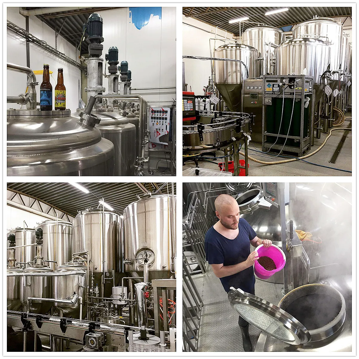 Mikropivovar o objemu 20 HL – West Coast Bryggeri – Švédsko