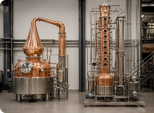Distilleerapparatuur