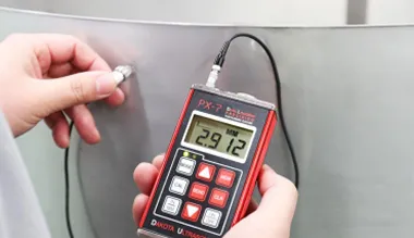 Stanless Steel plate thickness detection