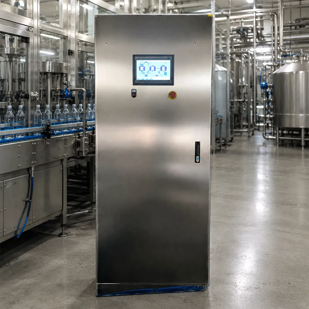 Armoire de Commande PLC sur Pied pour Machines de Remplissage de Fûts