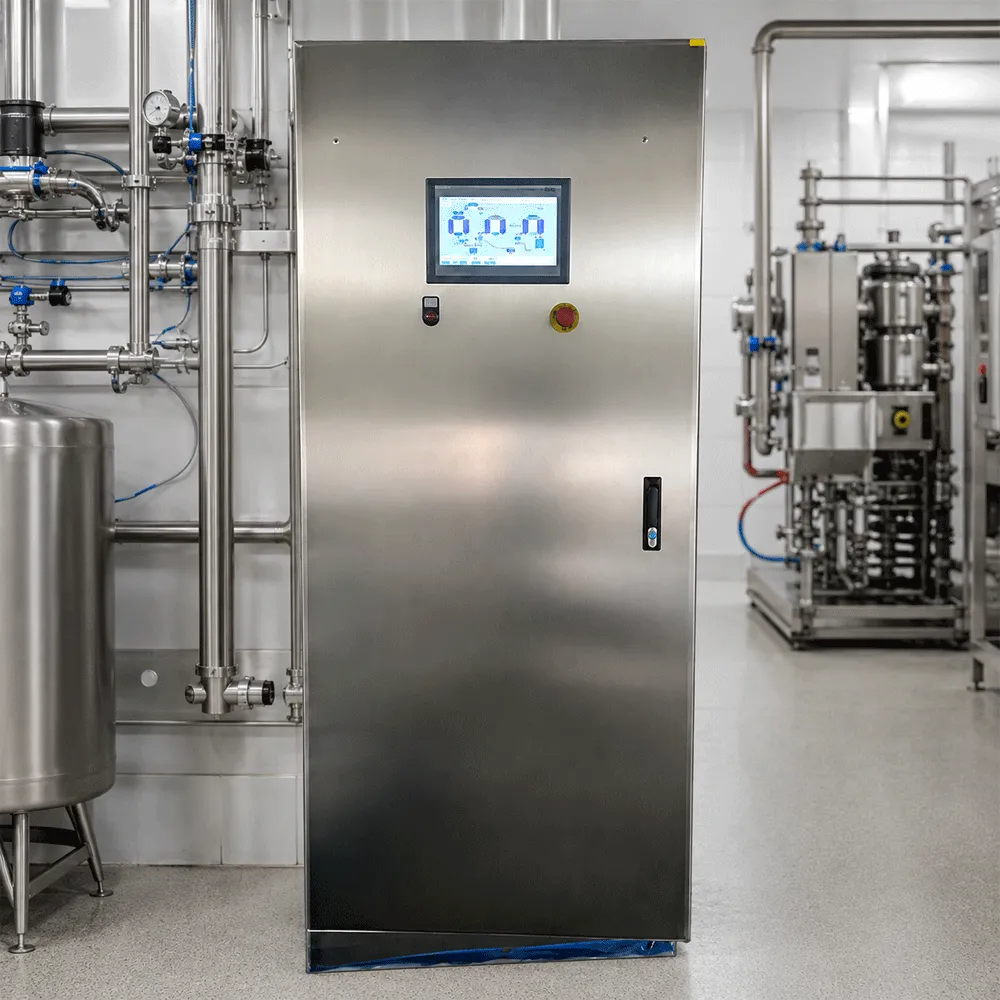 Armoire de Commande PLC sur Pied pour Machines de Remplissage de Fûts