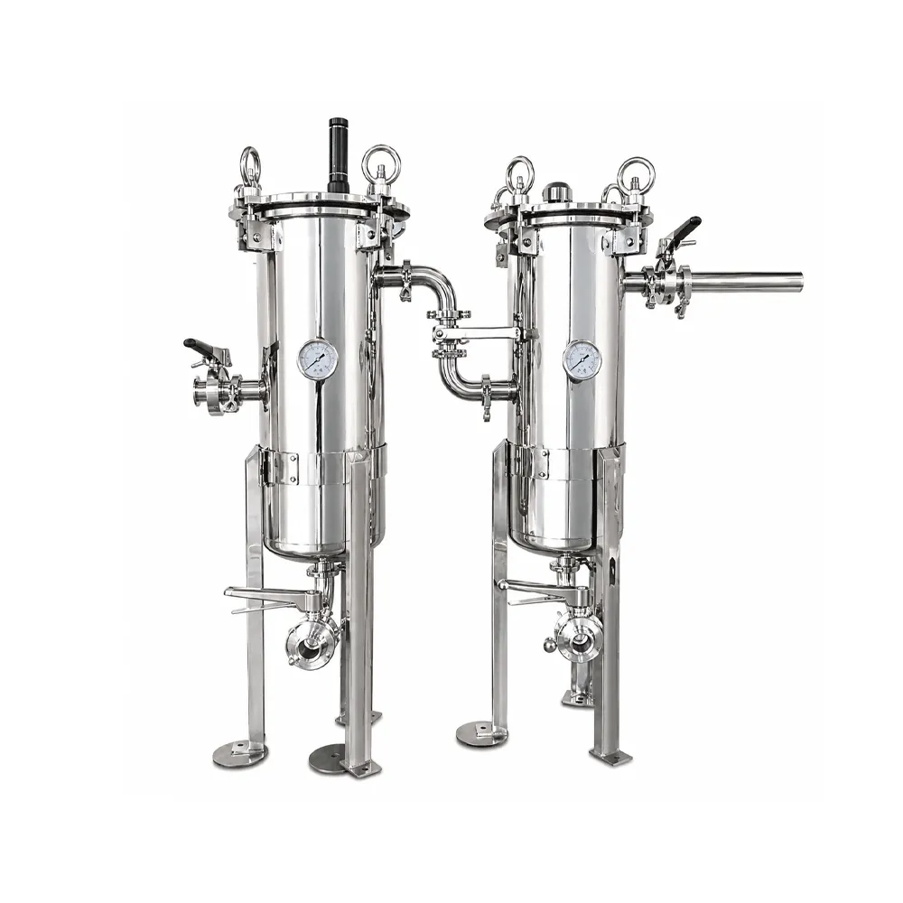 Stainless Steel Bag Filter for Brewery and Beverage Filtration
