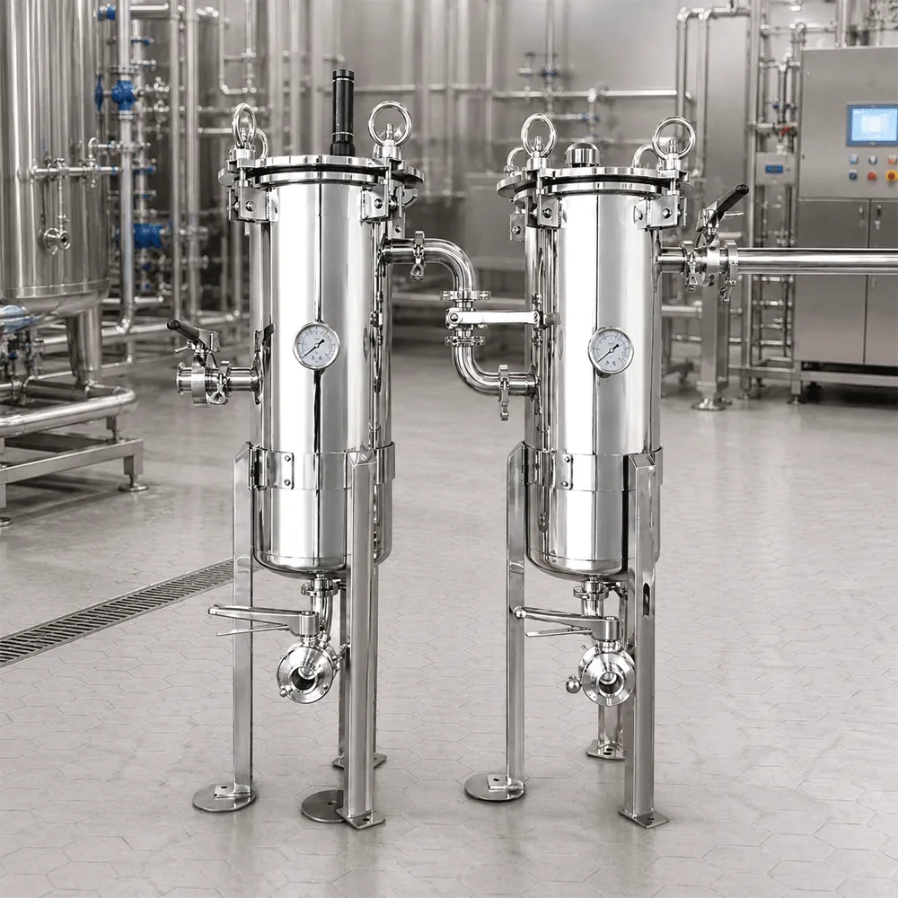 Filtro de bolsa de acero inoxidable para la filtración de cervecerías y bebidas
