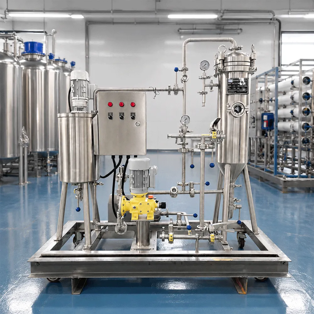 Filtre à terre de diatomée pour la clarification commerciale de la bière