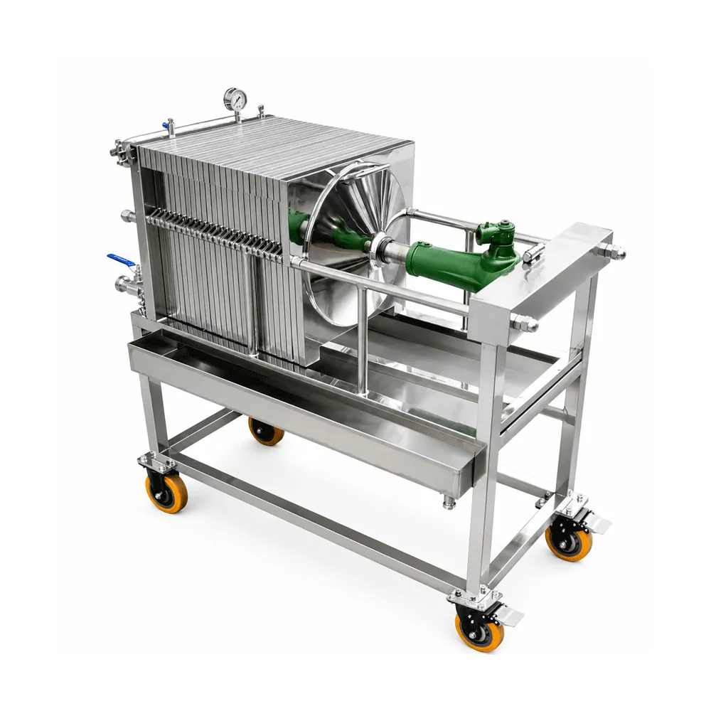 Square Panel Filter (Plate and Frame) for Beer Polishing and Clarification