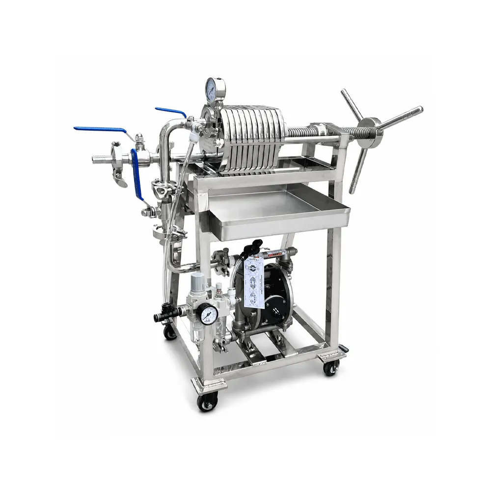 Small Plate-and-Frame Filter for Craft Brewery Clarification