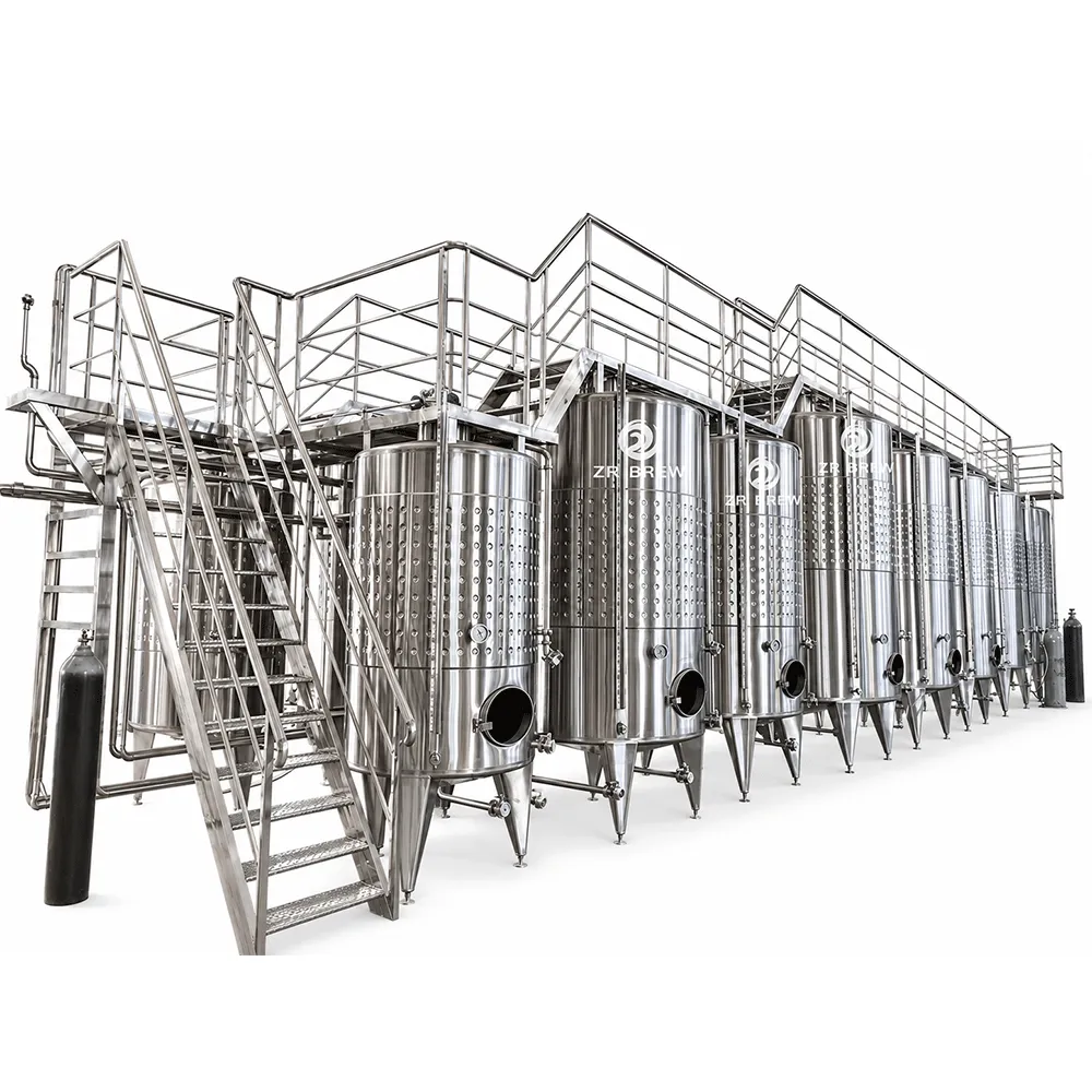 2000L Large-Scale Stainless Steel Winery System