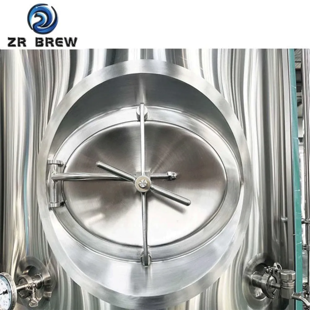 7BBL Side Manhole Fermenter