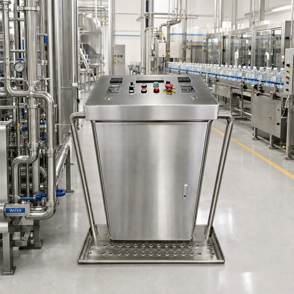 Máquina llenadora de barriles de un cabezal con control PID cuadrático