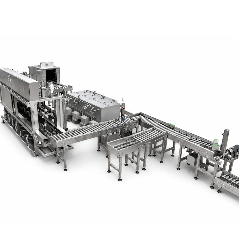 Automatic Beer Keg Washing and Filling Line