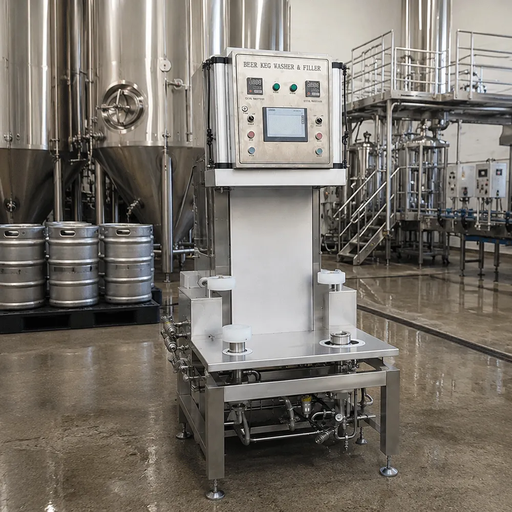 Beer Keg Washing and Filling AIO Machine