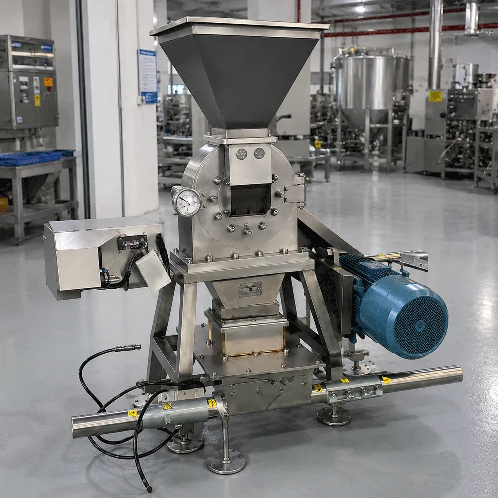 Broyeur à marteaux industriel pour le maïs, destiné aux brasseries et à la transformation des céréales
