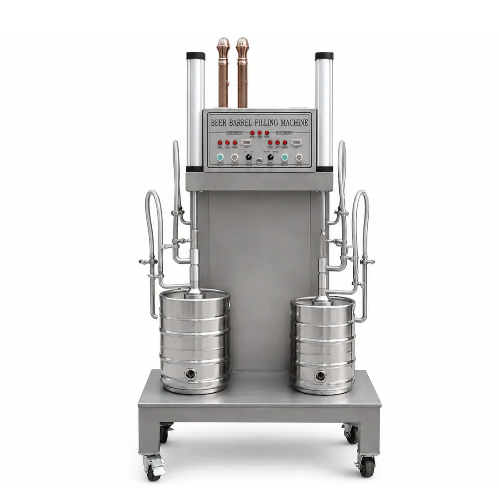 Double Stations Beer Keg Filling Machine
