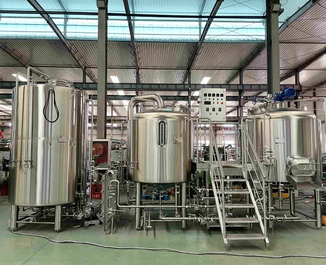 500L Craft Brewery System Installation for JULITA BRYGGHUS in Sweden
