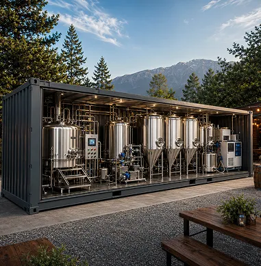 40ft Full Brewery System