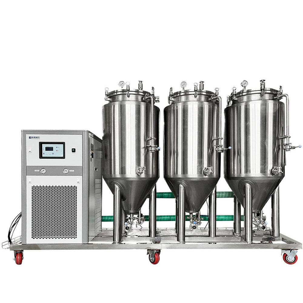 150L three-barrel homebrewing system