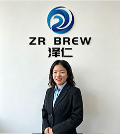 Portret van een lid van het ZR Brew-team