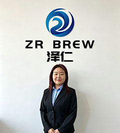 Portret van een lid van het ZR Brew-team