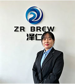 Portret van een lid van het ZR Brew-team