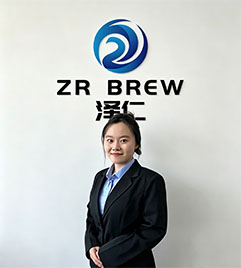 Portret van een lid van het ZR Brew-team