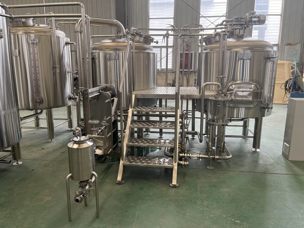 500L Craft Brewery System Installation for JULITA BRYGGHUS in Sweden 5 Installatie van een ambachtelijk brouwsysteem van 500 liter voor JULITA BRYGGHUS in Zweden