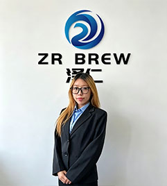 Portret van een lid van het ZR Brew-team
