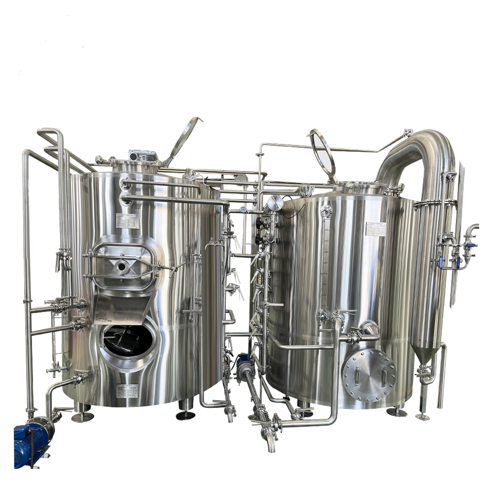 1000L 2-Vessel 3 Function Beer Brewhouse