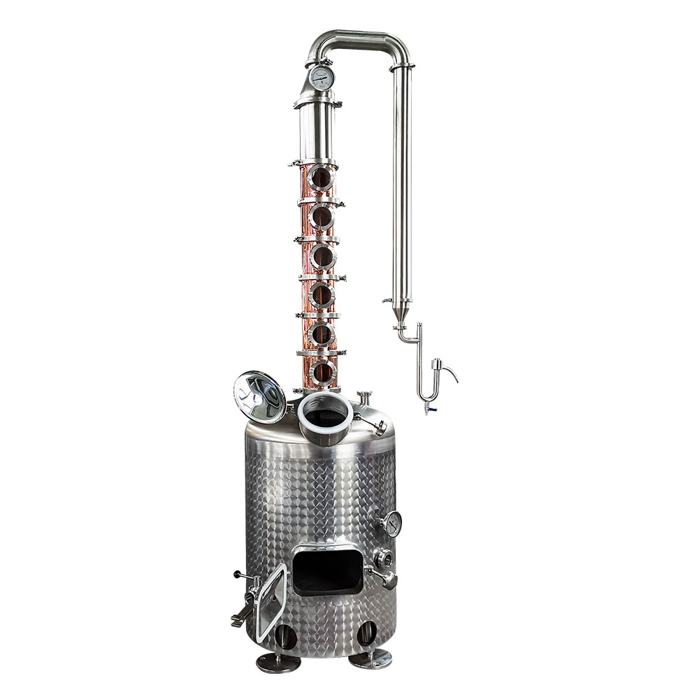 100L Column Still for Whiskey Distillation