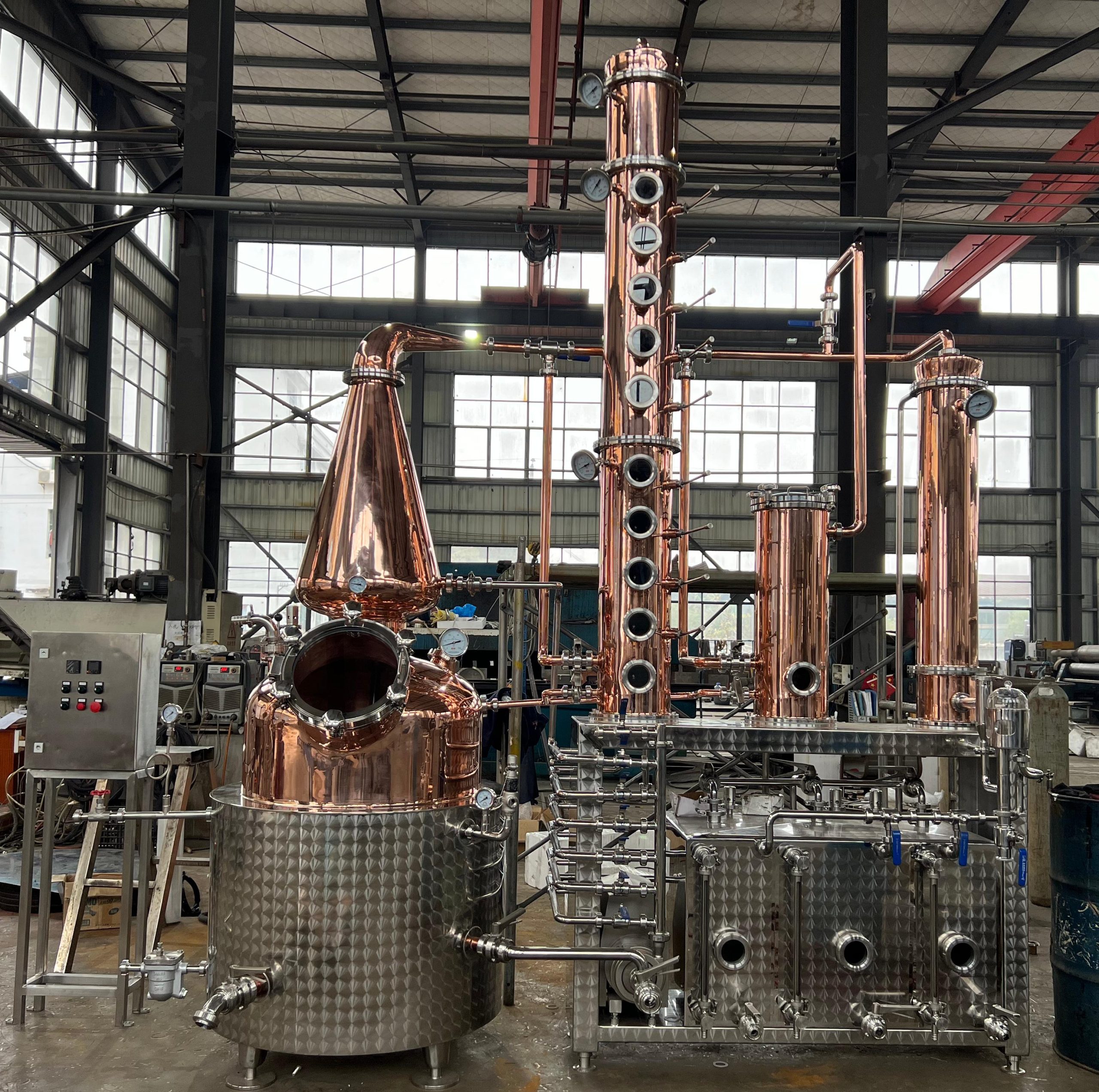 Craft Distillery Equipment: Plan a Complete System 2 300L craft distillery pot and column system