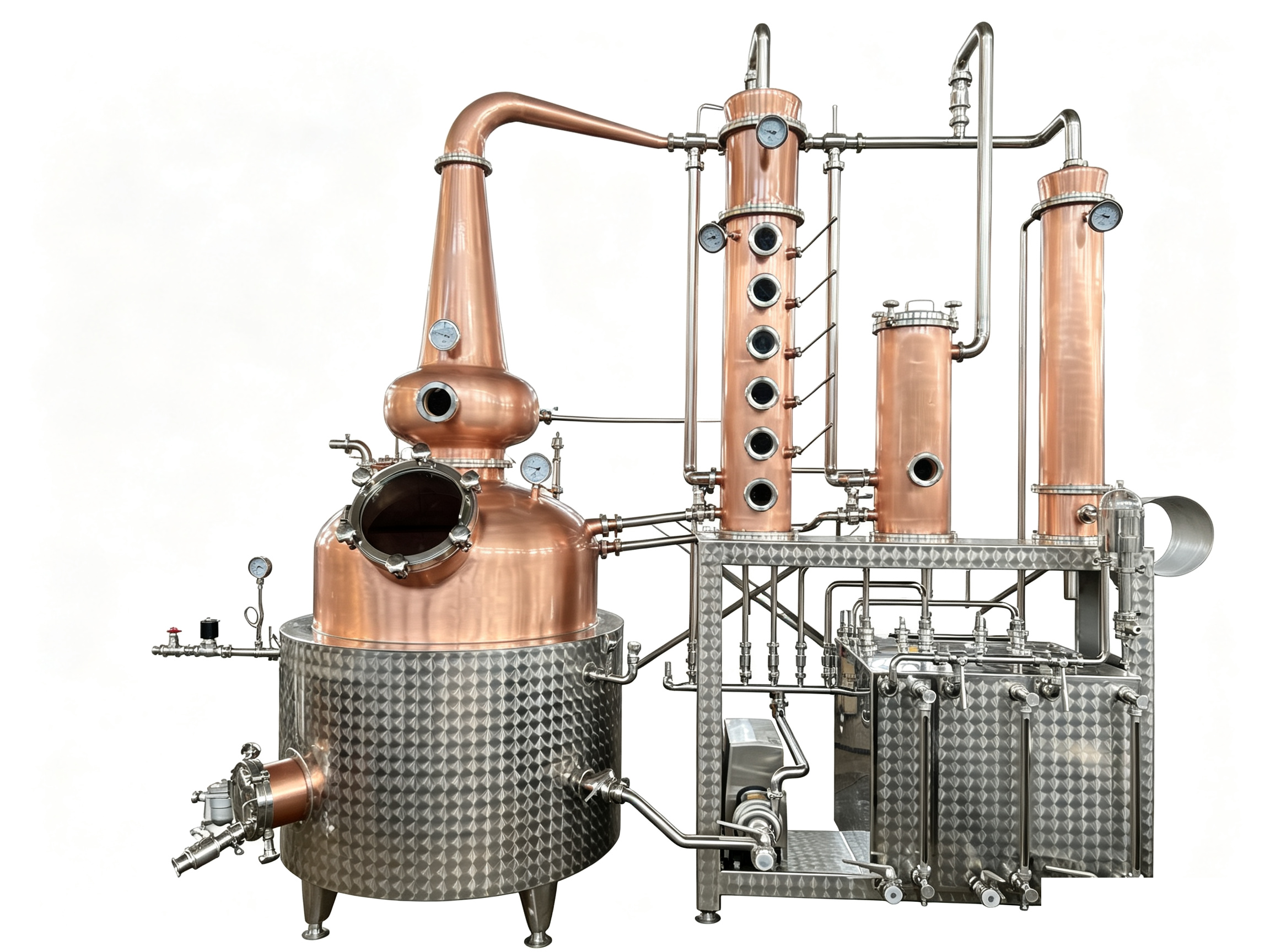 500L All-Copper Multi-Functional Distiller