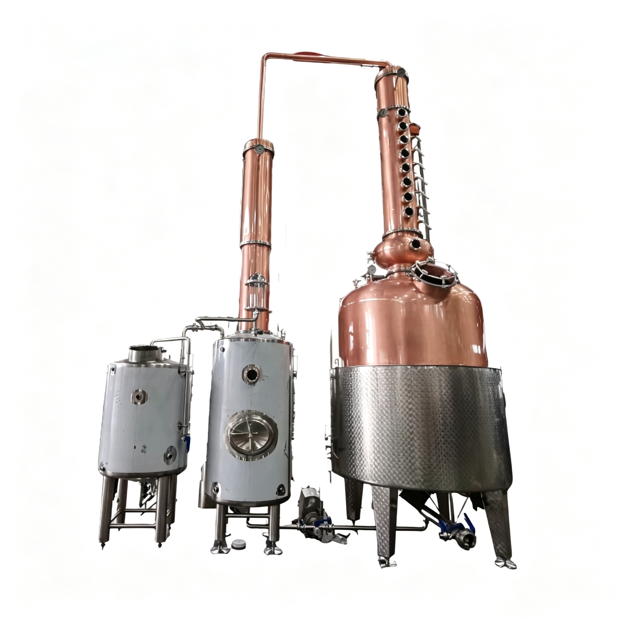 500L Pot and Column Still Whiskey Distiller