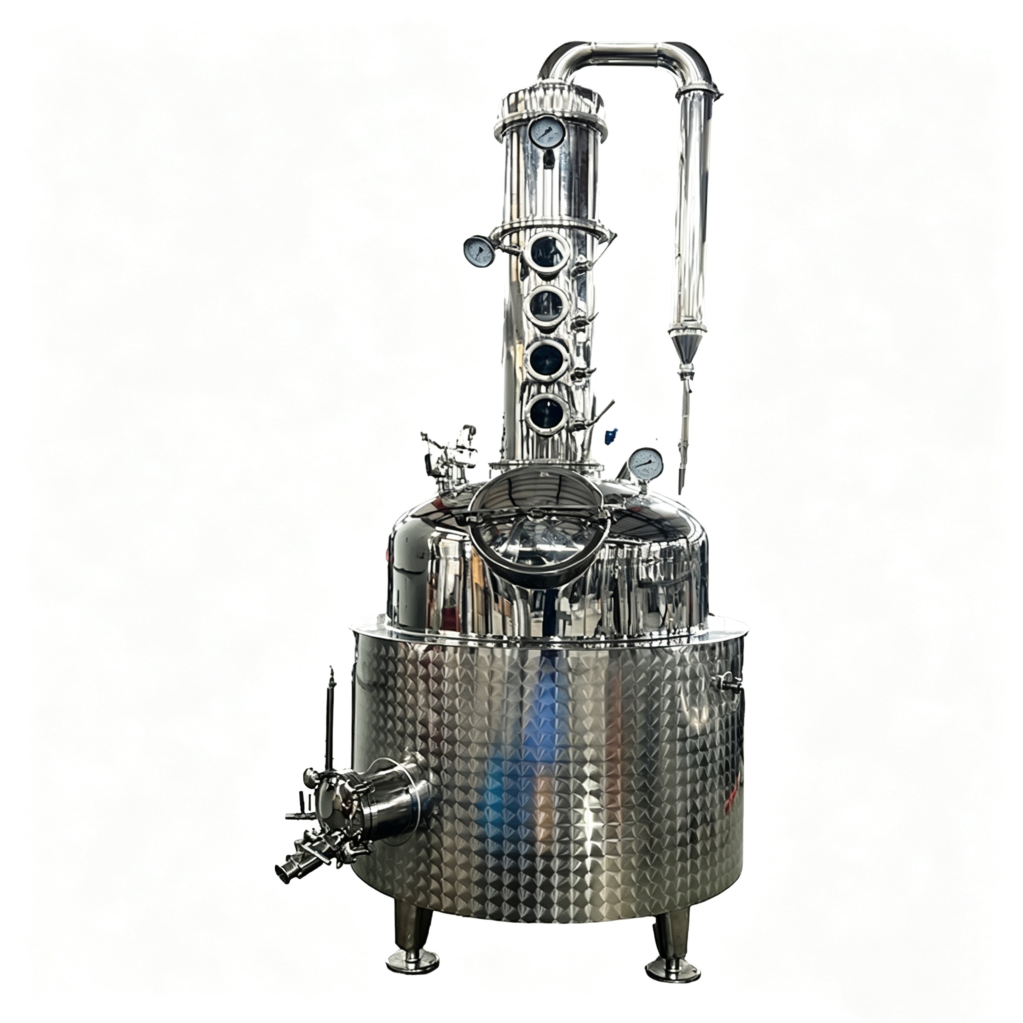 550L Column Still for Whiskey Distillation